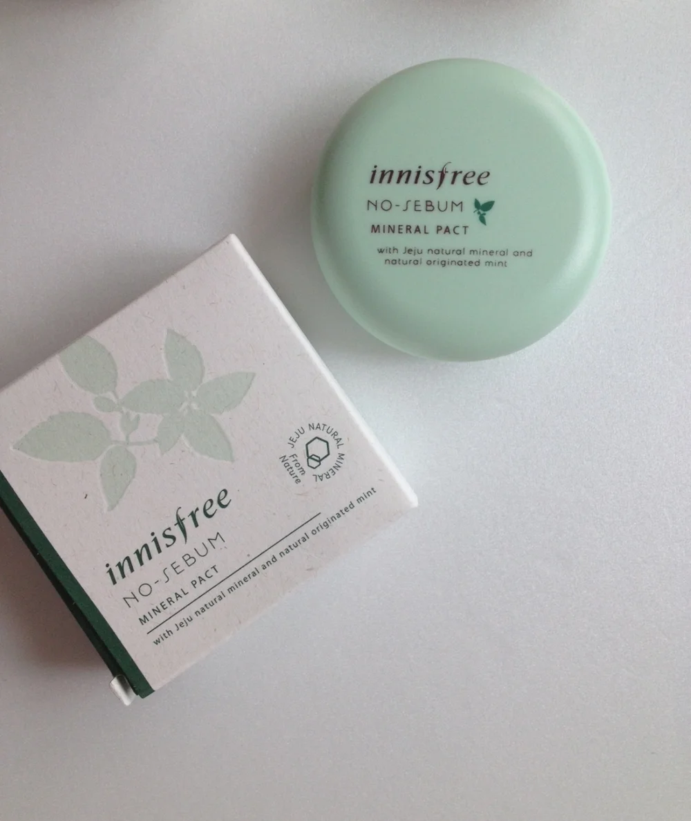 Innisfree No Sebum Mineral Compact Review Citygirlsearching