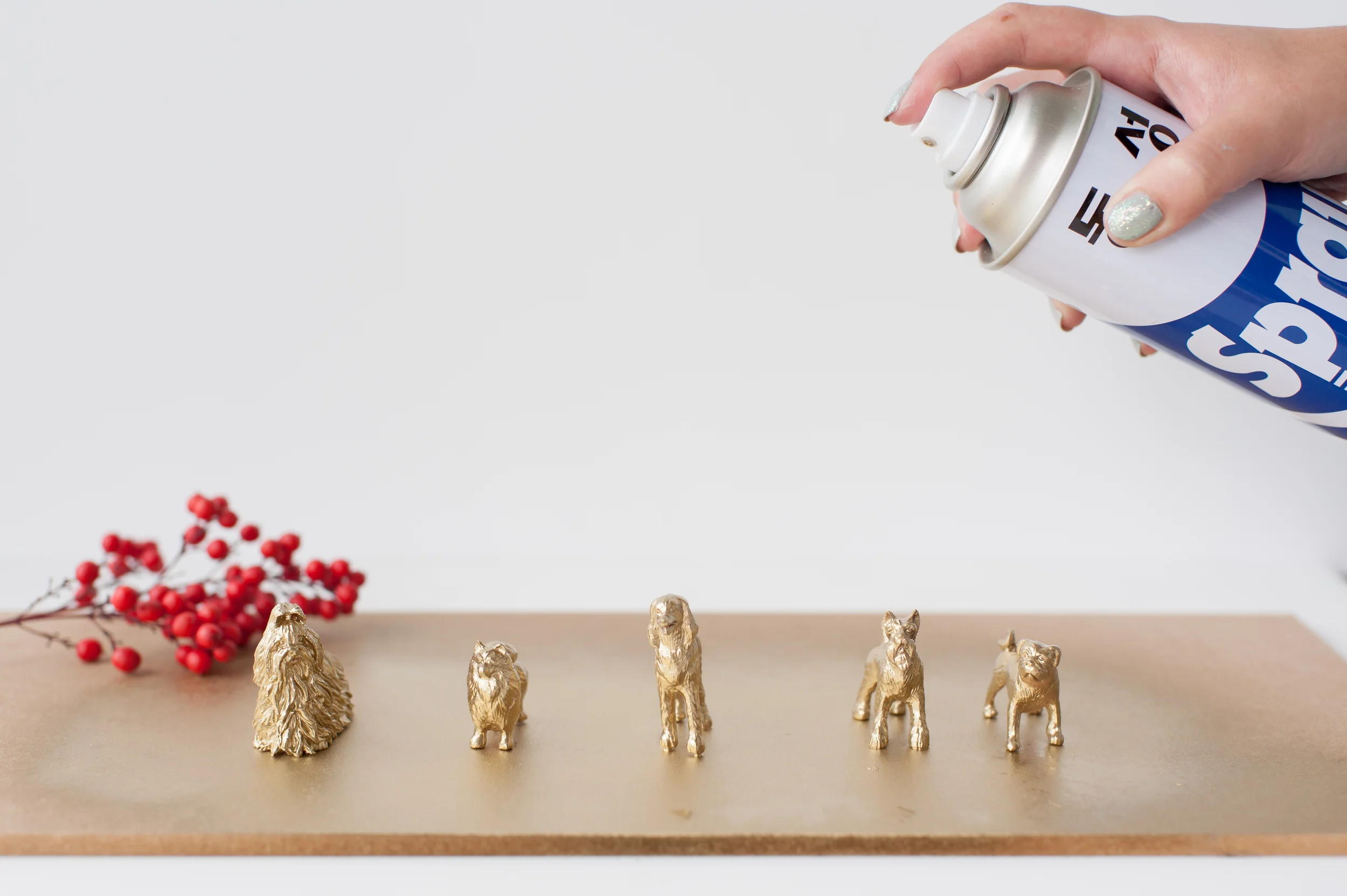 DIY How to Make Gold Animal Glass Jars — CityGirlSearching