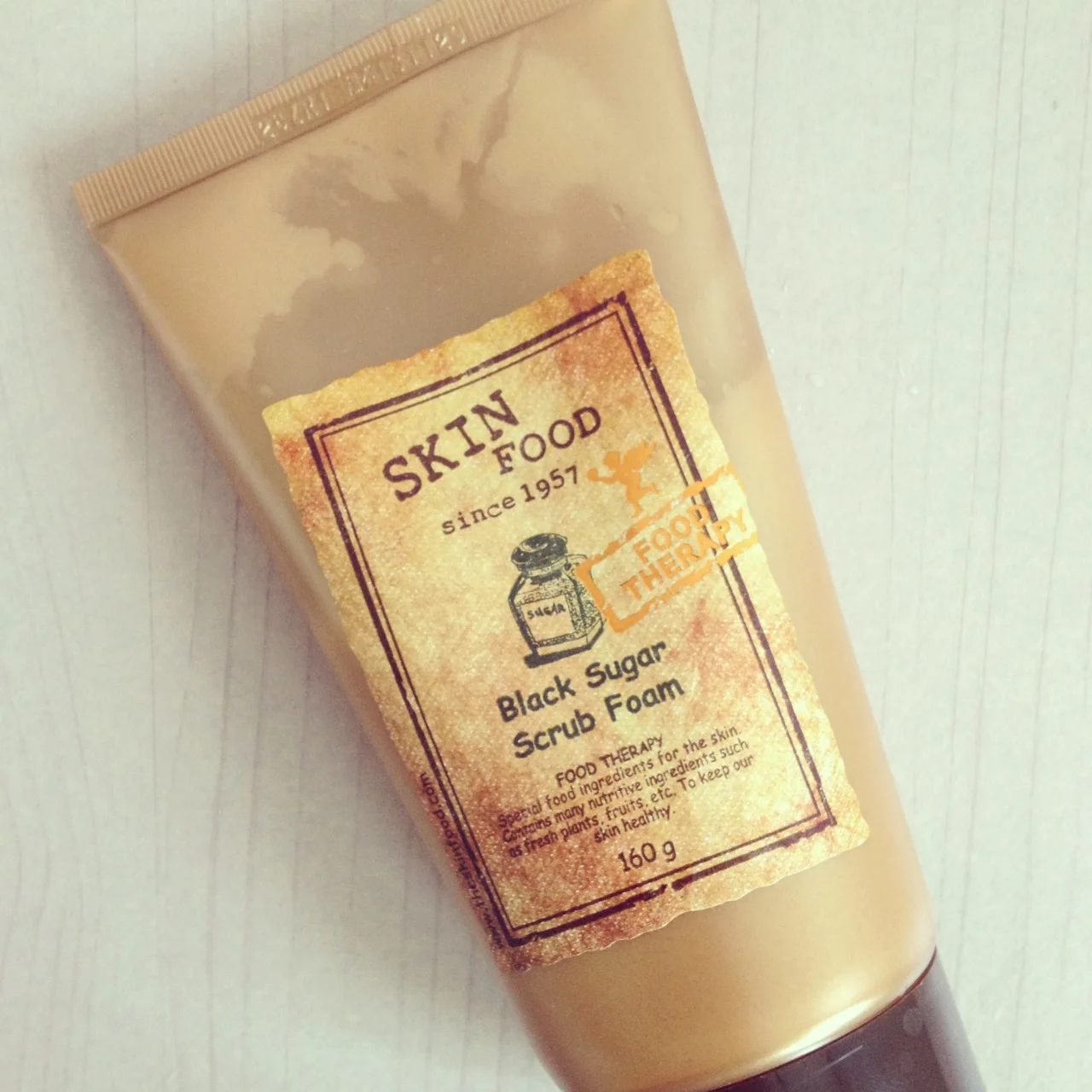 SkinFood Black Sugar Scrub Foam {review}