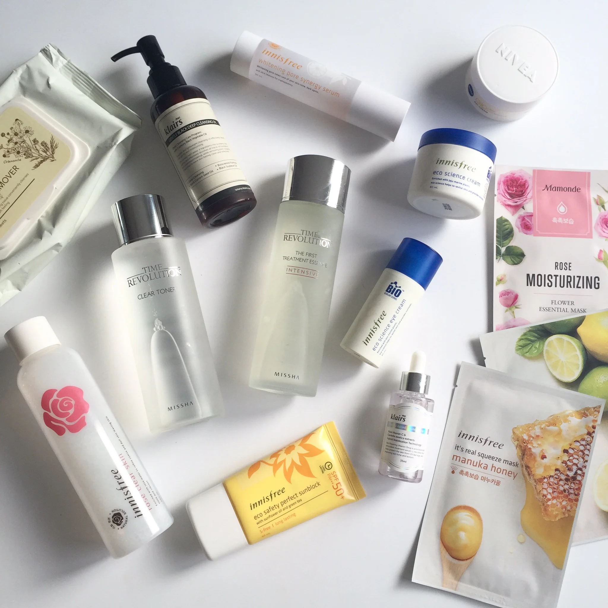 travel size korean skincare