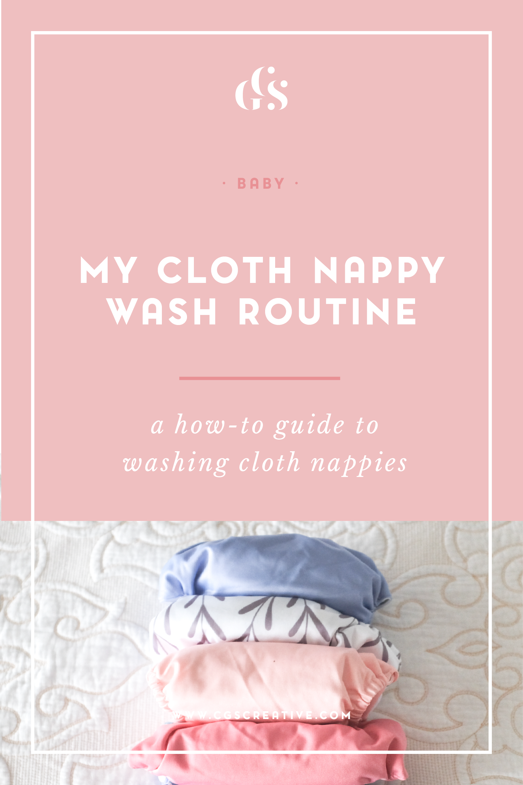My Cloth Nappy Wash Routine - A How to
