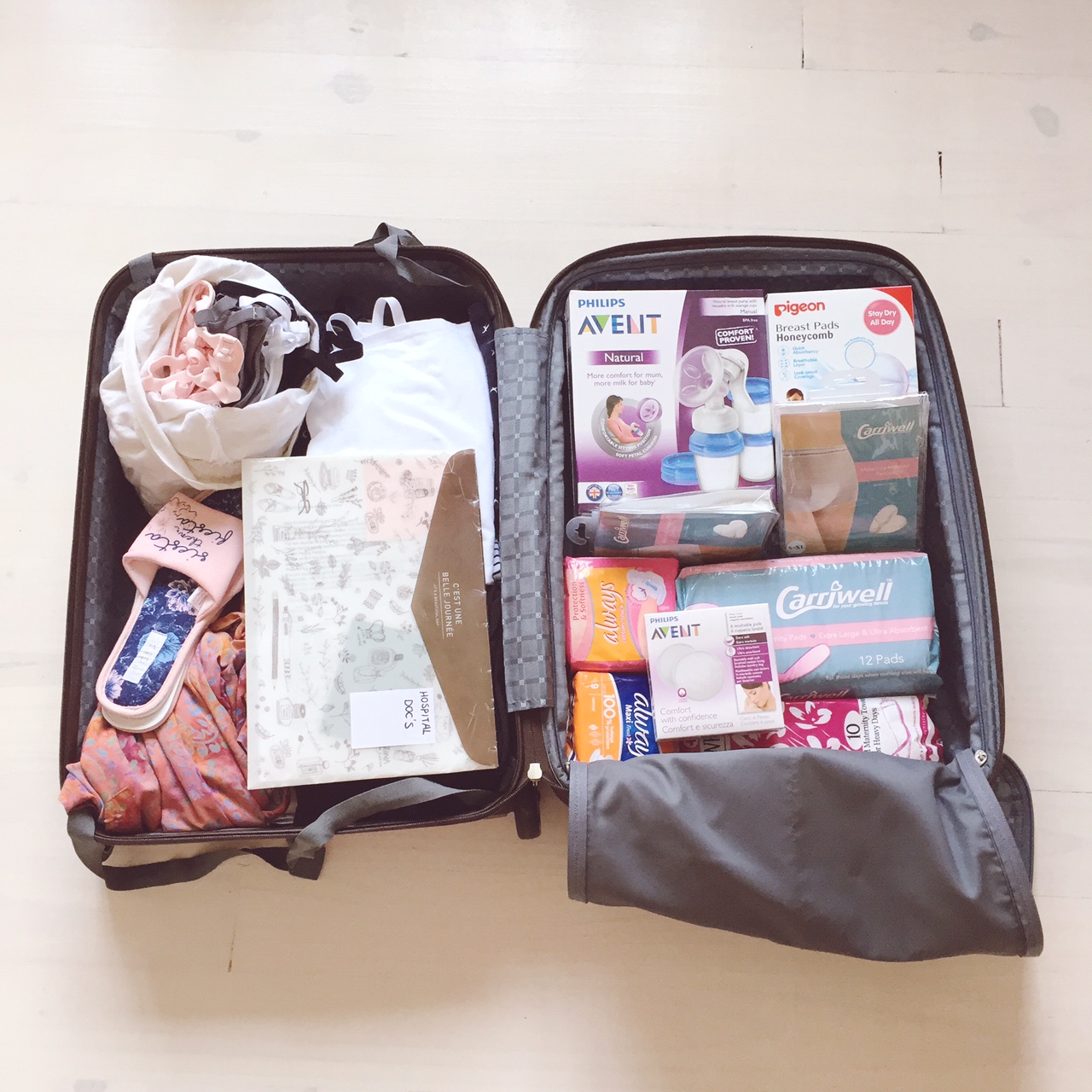 What's in my hospital bag - What to pack for mommy — CityGirlSearching