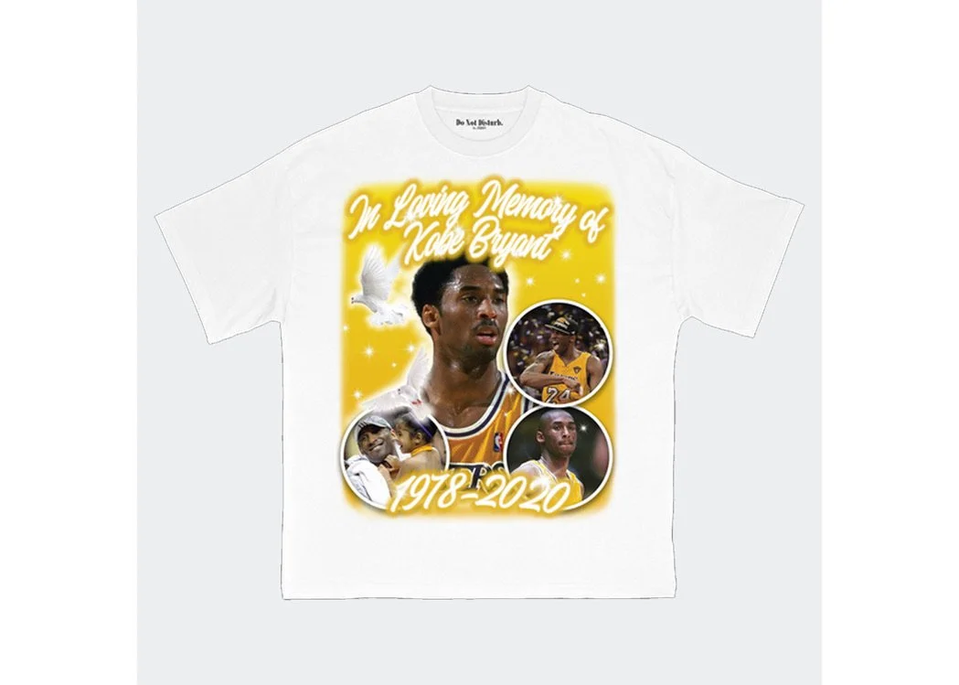 Kobe Memorial Tee White (Size: M)