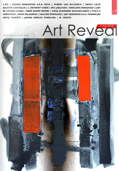 An Attempt at Being featured on the cover of Art Reveal Magazine.