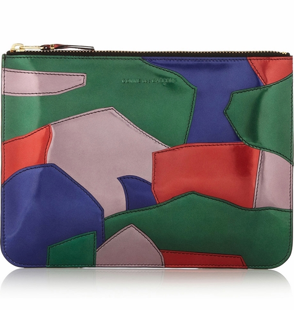Comme des Garçons Pattent-Leather Pouch