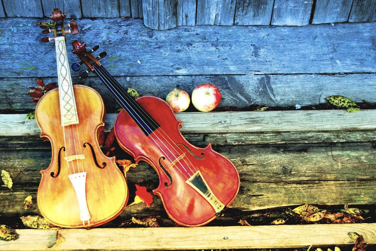 Thomas von Wachenfeldt underhåller med fiolmusik under Midvinterglöd!