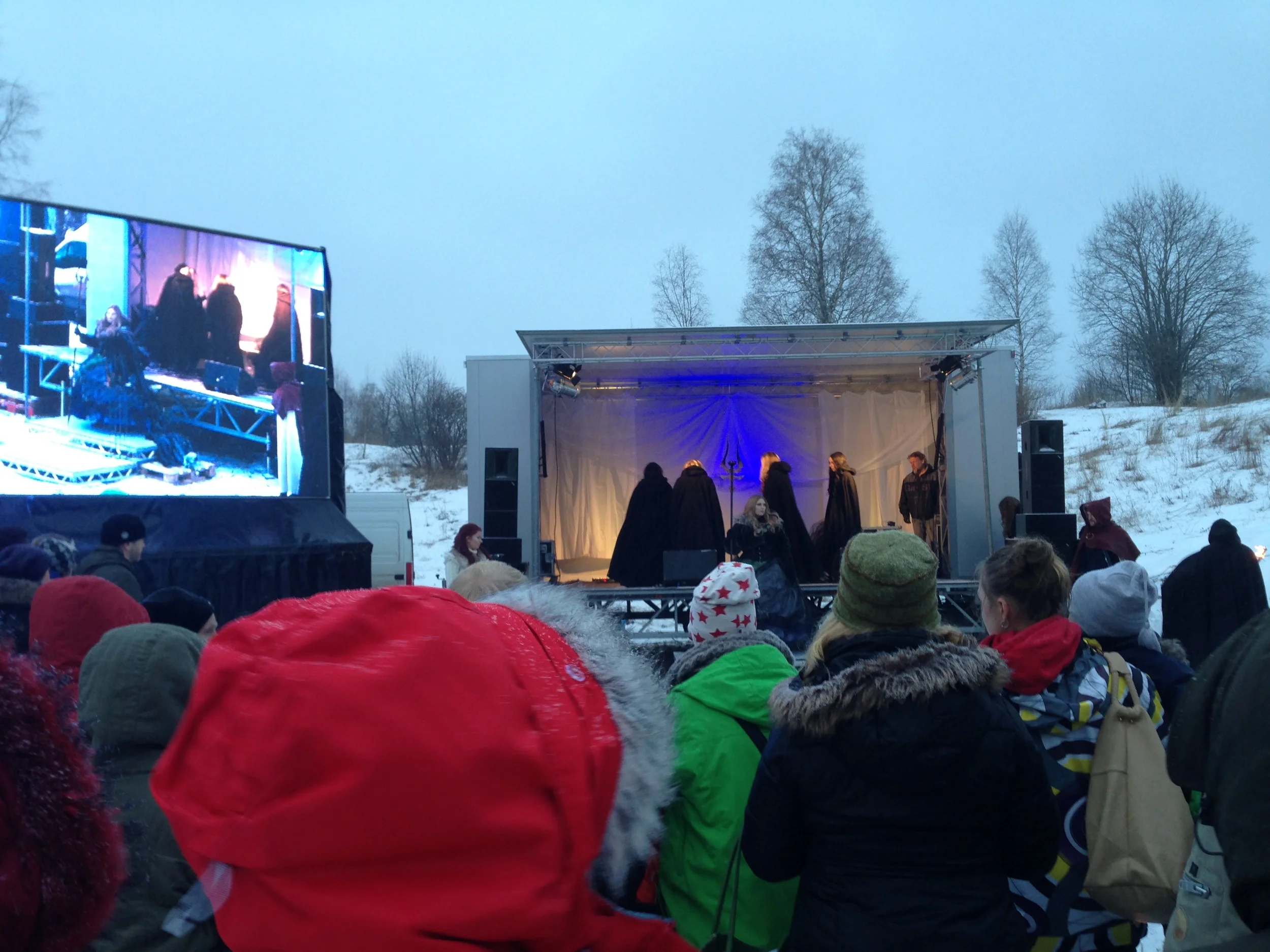 Tidningen Land: Midvinterglöd - en av sex kulturskatter som satt fart på bygden!