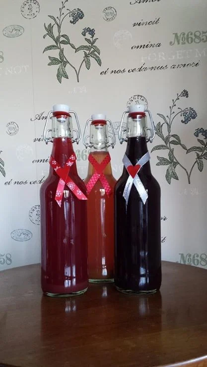 Saft från Hälsingeboden.
