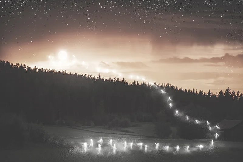 Tomarum / Christine Linde ställer ut sin fotokonst på Midvinterglöds julmarknad