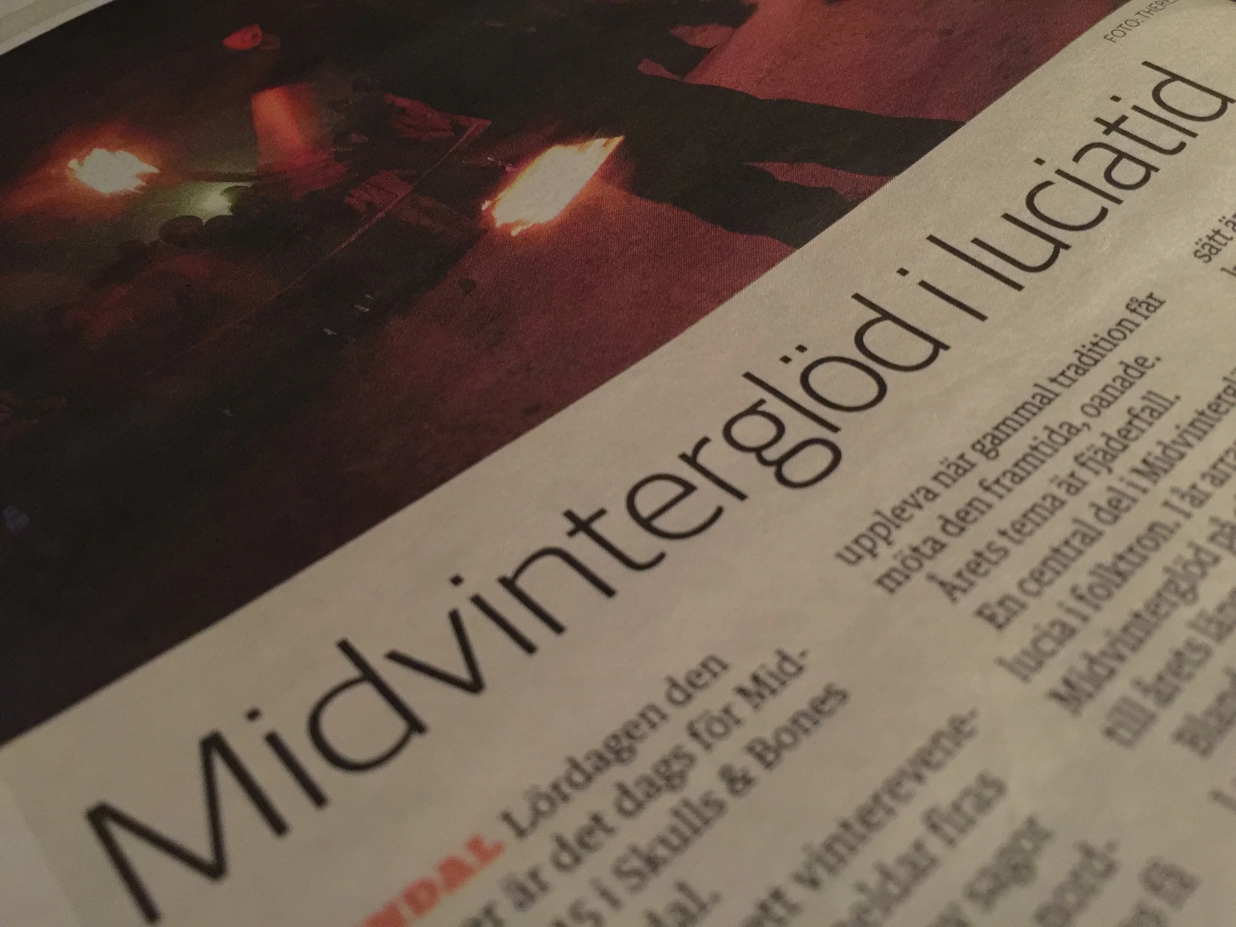 Tidningen HudikNytt - Midvinterglöd i luciatid