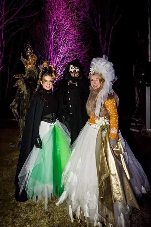 Midvinterglöds arrangörstrio Petra Shara Stoor, Fredrik Fernlund och Janina Stoor. Foto: Martin Burmester