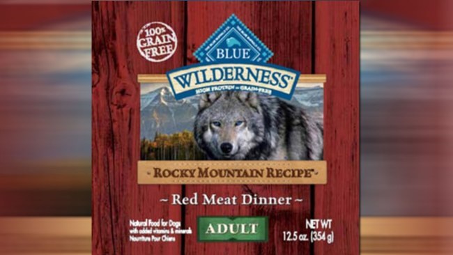 A dog food product sold nationwide is being recalled due to a potential health risk. Blue Buffalo Company voluntarily recalled some of its BLUE Wilderness Rocky Mountain Recipe Red Meat Dinner Wet Food for Adult Dogs. The company says the product could have elevated levels of beef thyroid hormones. Ingesting high levels of beef thyroid hormones could cause weight loss, increase heart rate, restlessness and increased thirst and urination in dogs. Long-term effects include vomiting, diarrhea and rapid or difficult breathing. The FDA says it has taken one report of a dog showing symptoms. That dog has now fully recovered. The affected products have the UPC code 840243101153 and a best by date of June 7, 2019. If you have the product at home, the FDA says to stop feeding it to your pet, and contact your veterinarian. For more information on the recall, visit the Blue Buffalo website .