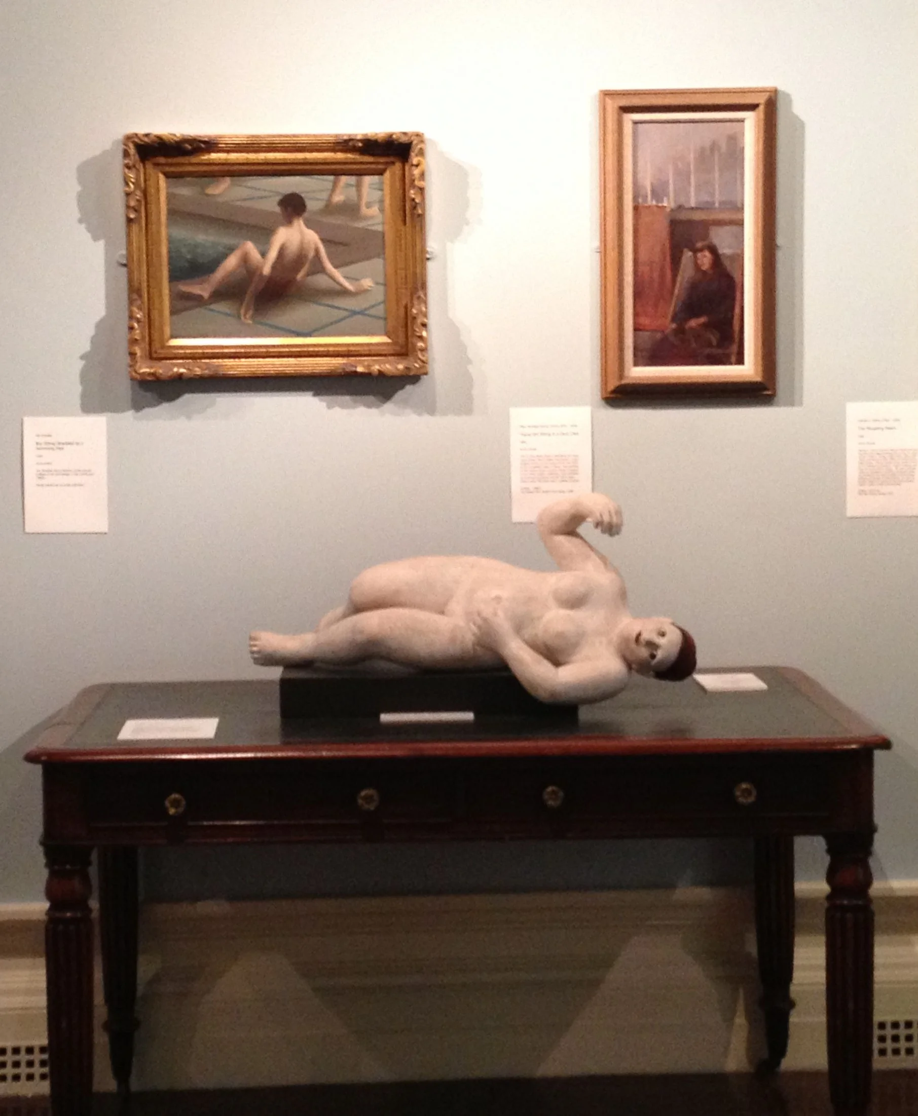 'Rhea Reclining', Usher Gallery, Lincoln - funded by Heslam Trust Award, 2008