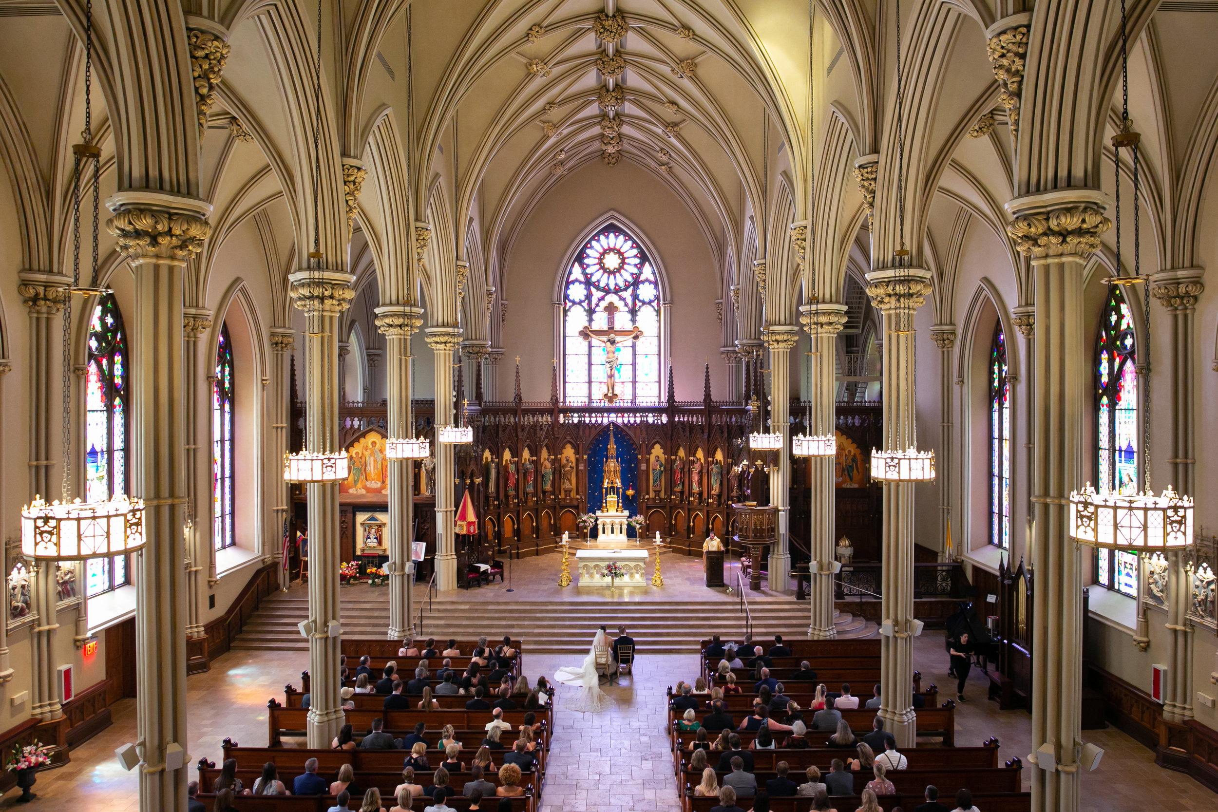St. Patrick's Old Cathedral wedding