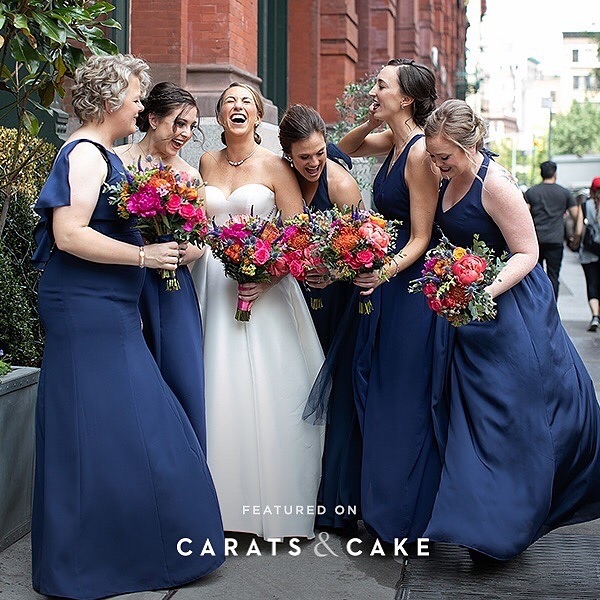 This great wedding is now up on Carats and Cake.