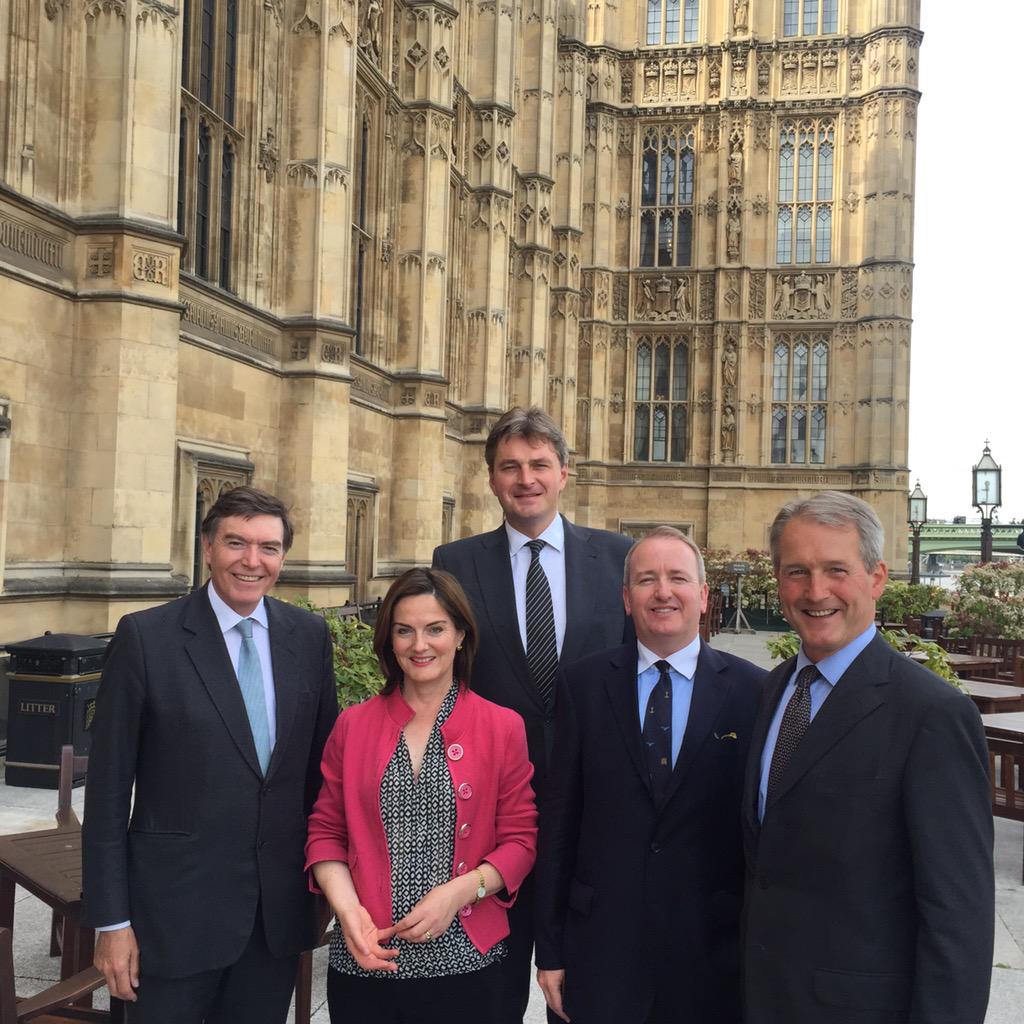 L-R: Philip Dunne, Lucy Allan, Daniel Kawczynski, Mark Pritchard & Owen Paterson