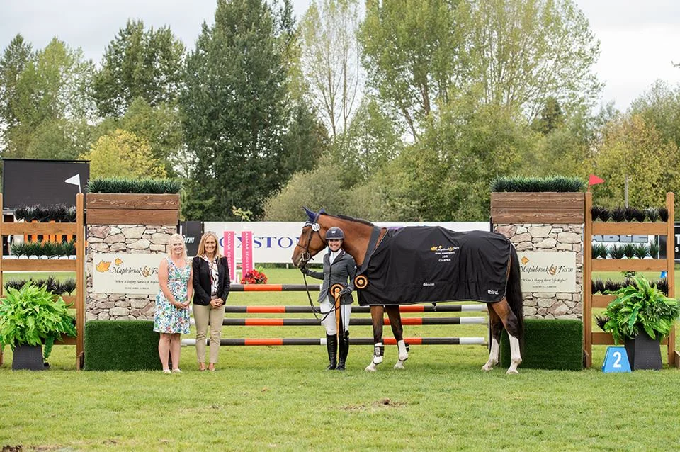 Cassiana WINS Maplebrook 5 year old Circuit