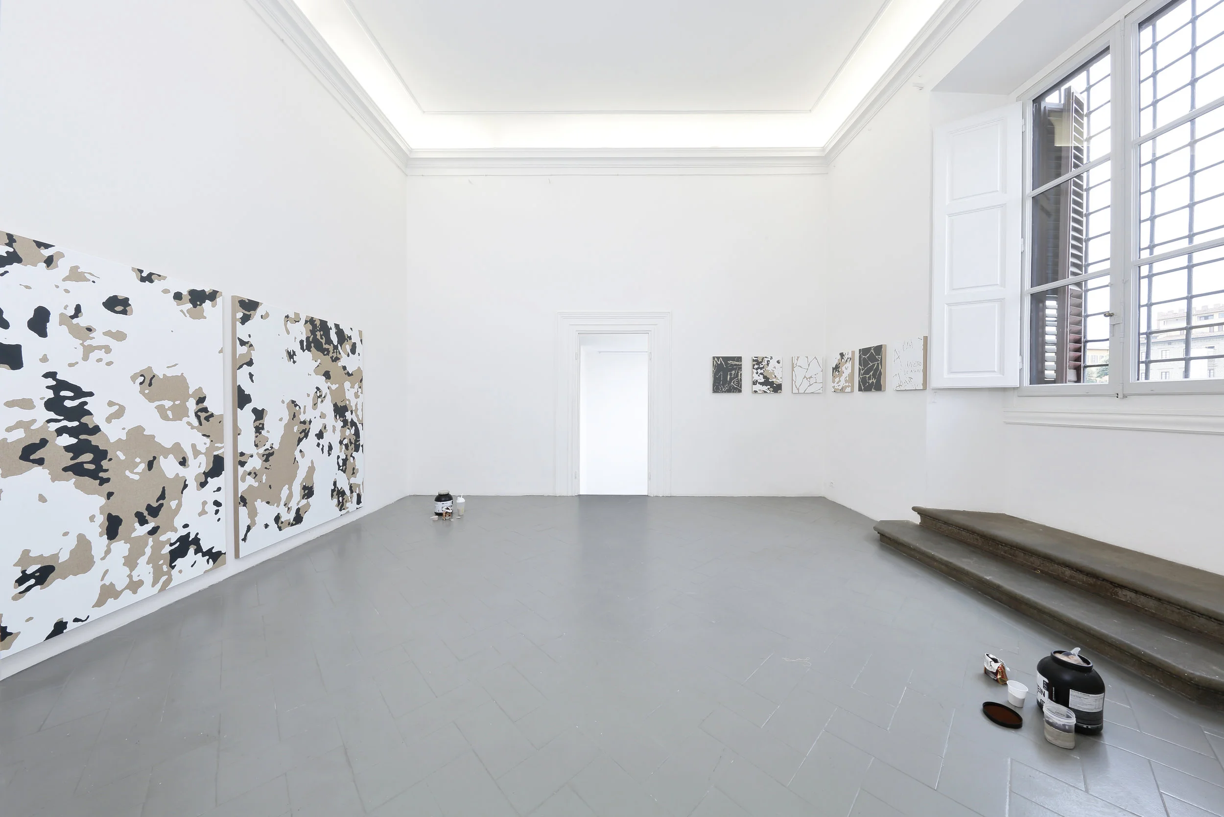 Installation view Pedro Matos, At once familiar and completely alien , Eduardo Secci Contemporary, Florence, Italy, 2017