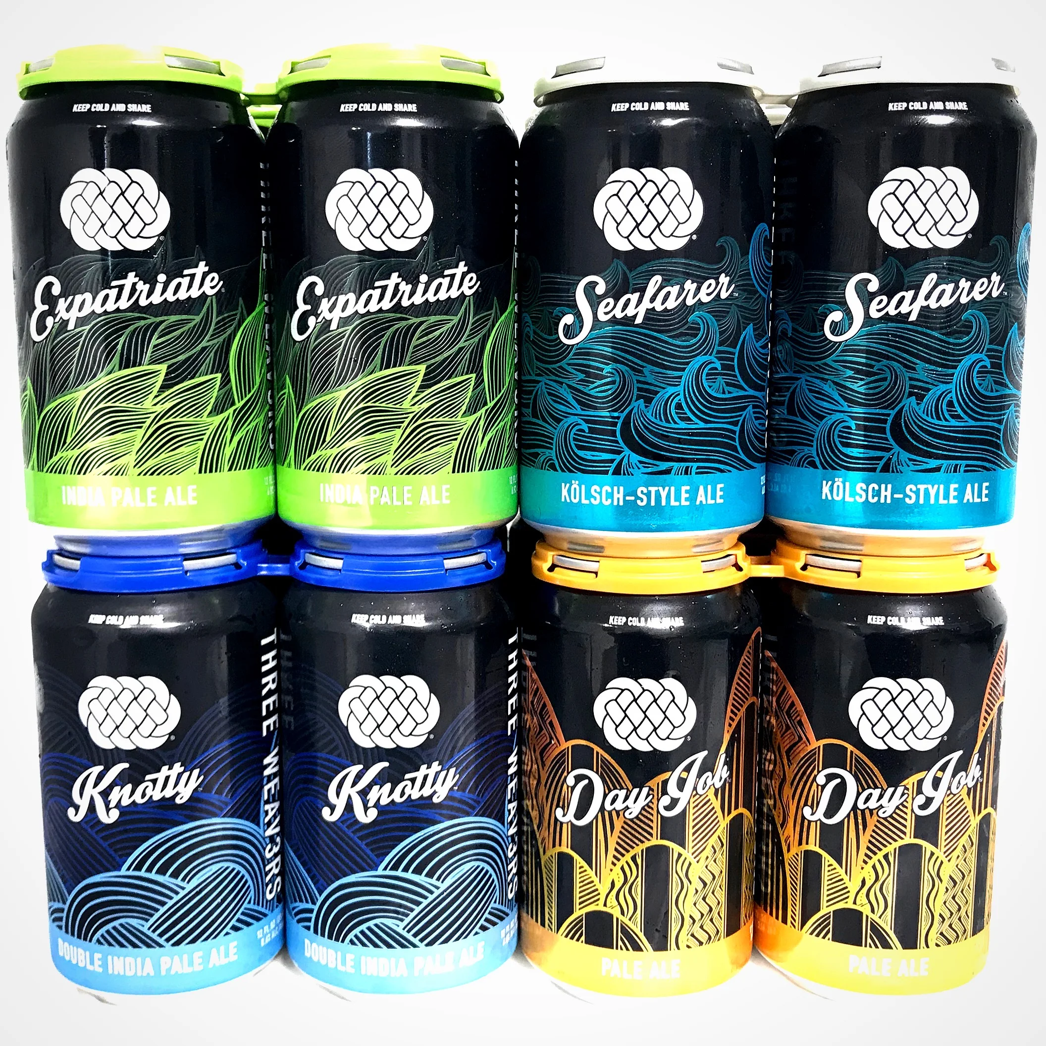 THREE WEAVERS CORE BEERS - 6-PACK CAN FORMATS