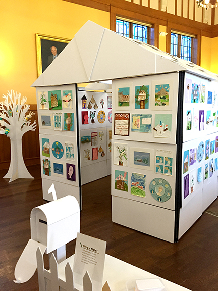 Hackley Lower School Art Exhibit, Spring 2015. Theme: Home