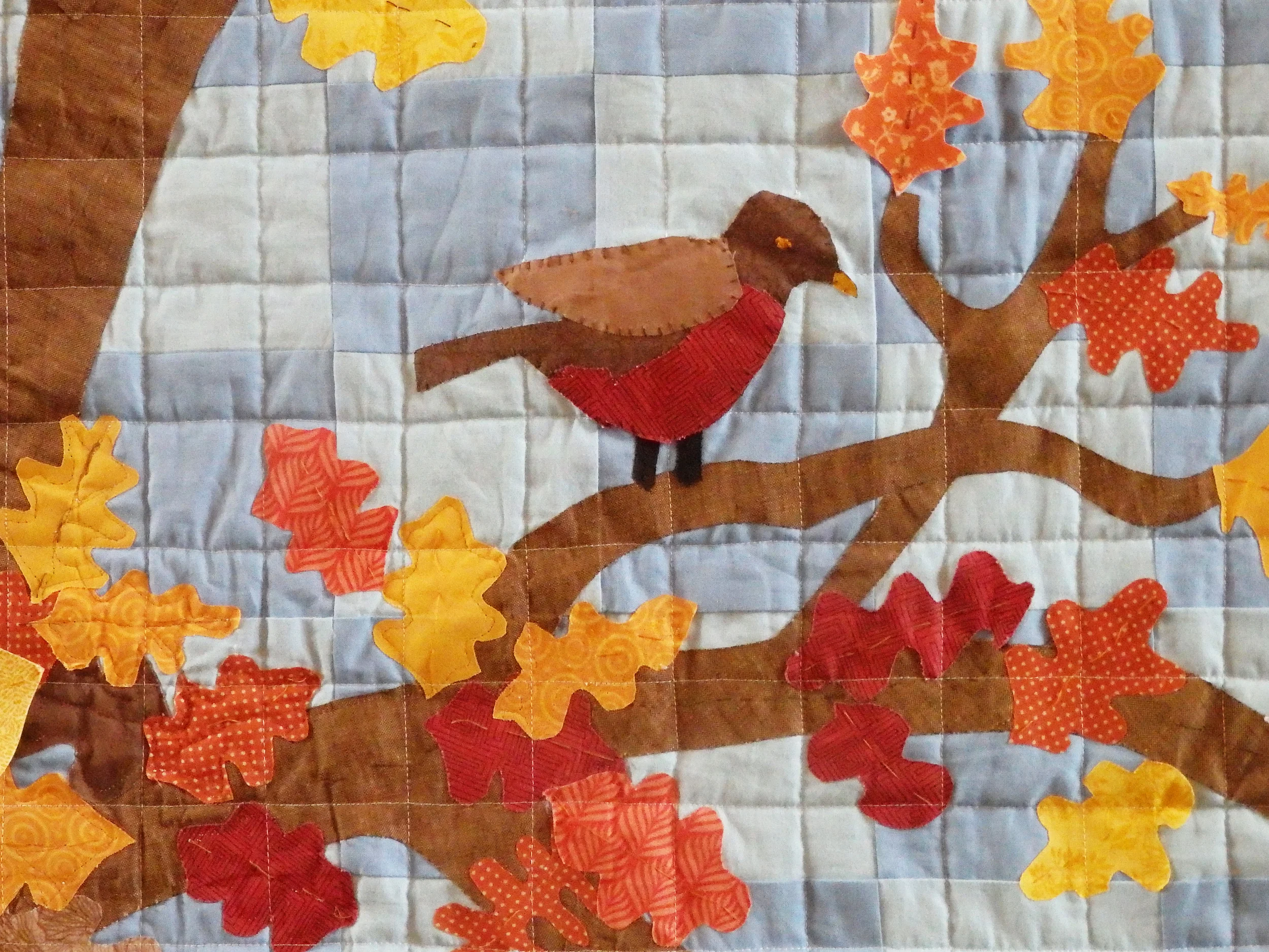 Community Quilt made by students of Hackley Lower School K-4th, including faculty, staff, parents and administration.