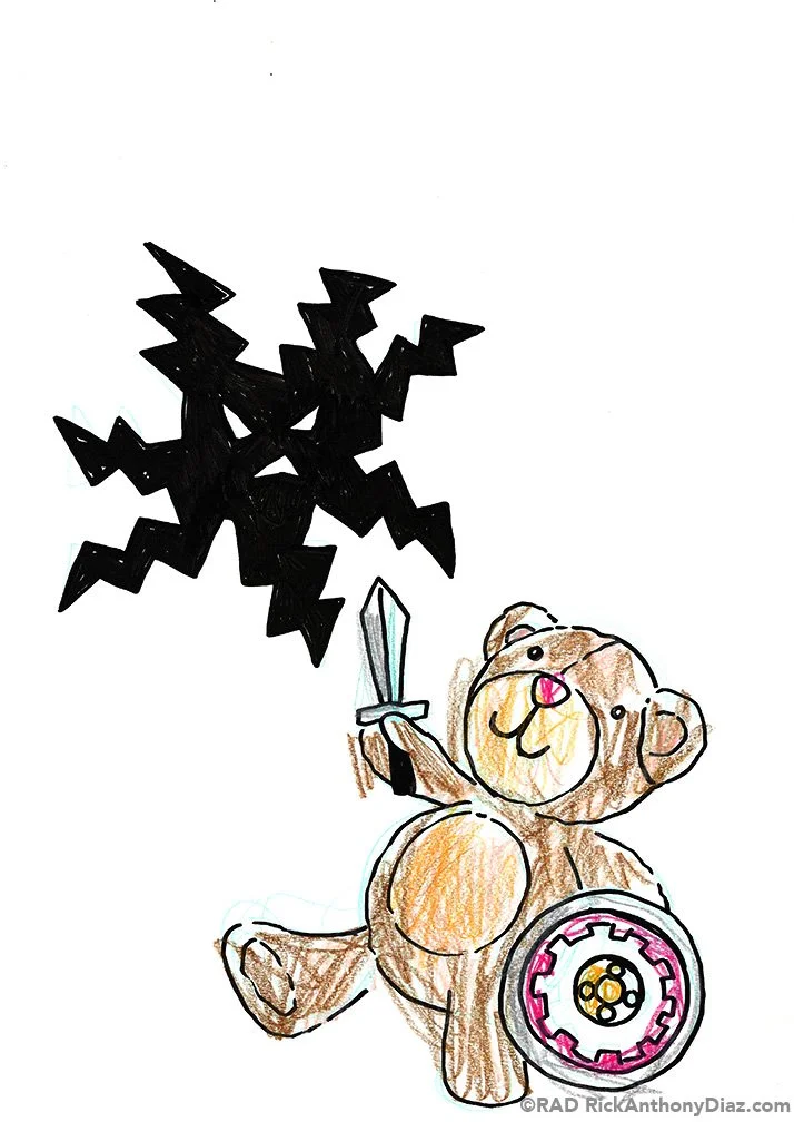 Lil' Teddy as Athena