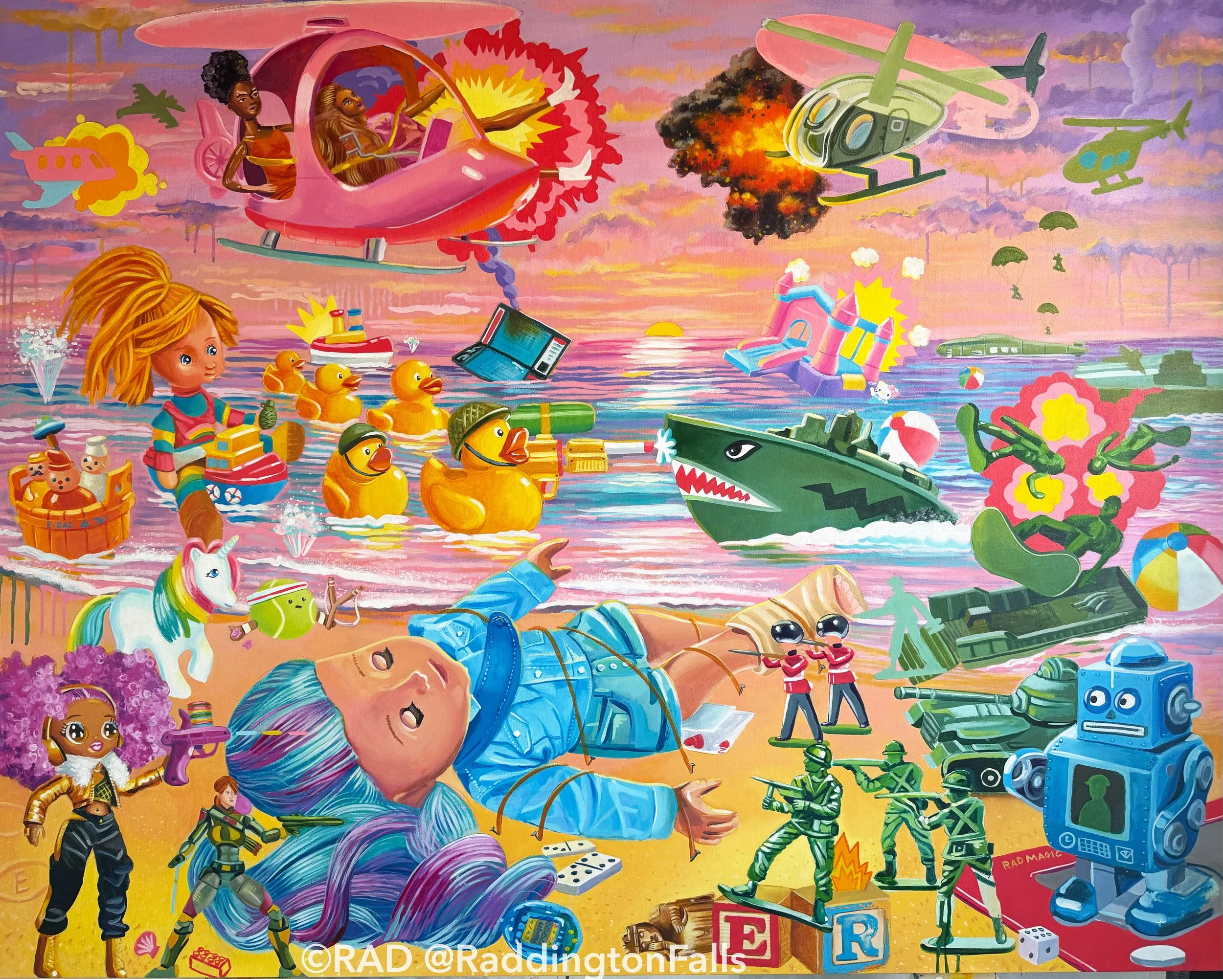 Air, Sea, Land