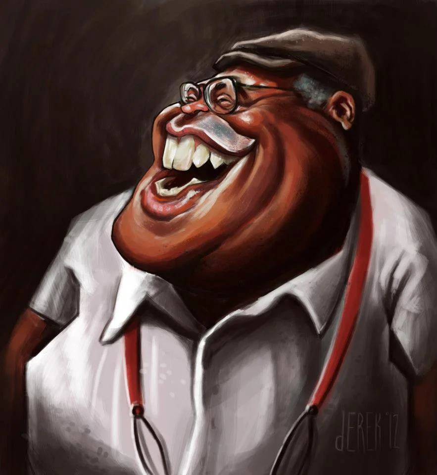 James Earl Jones, Digital Painting, 2012