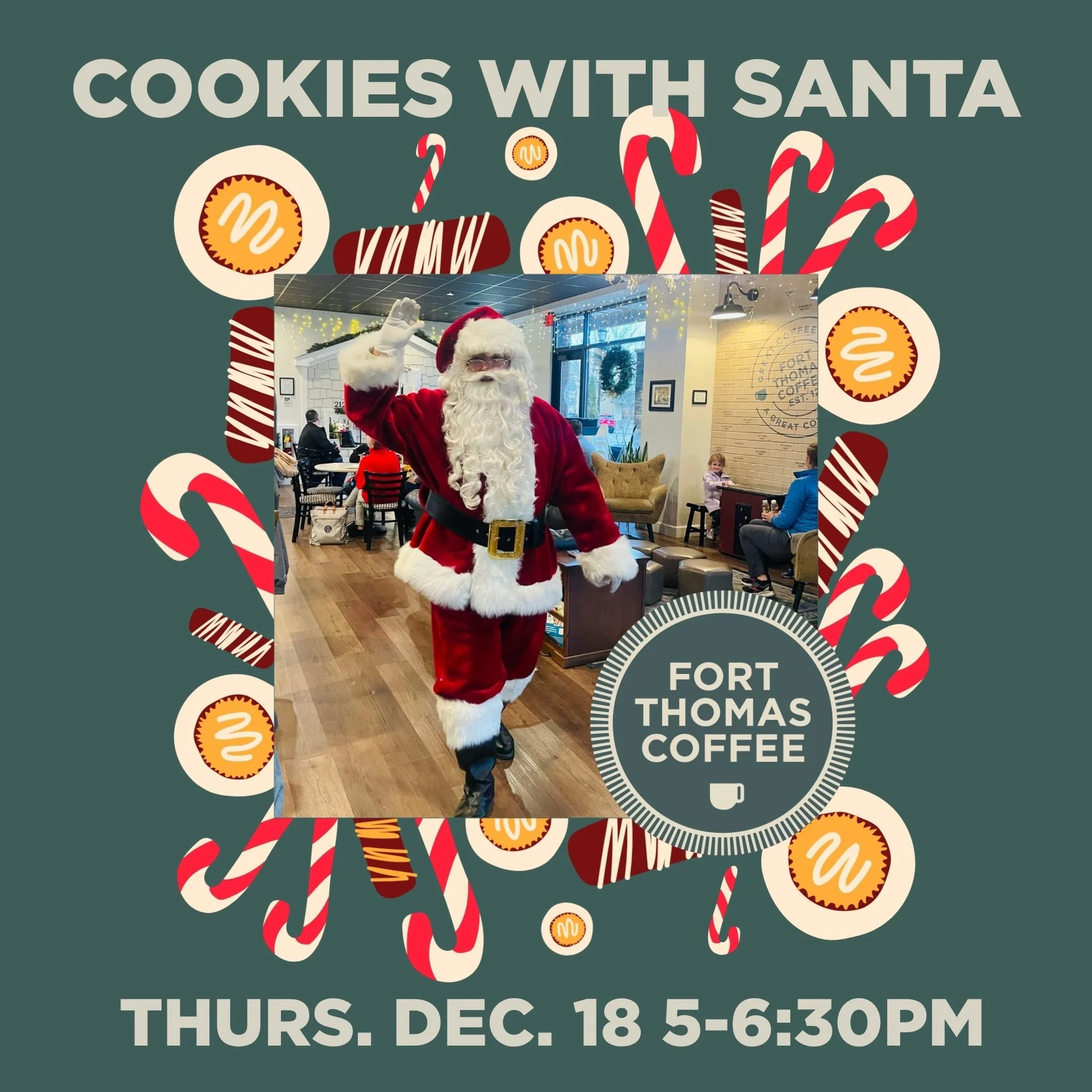 Cookies with Santa