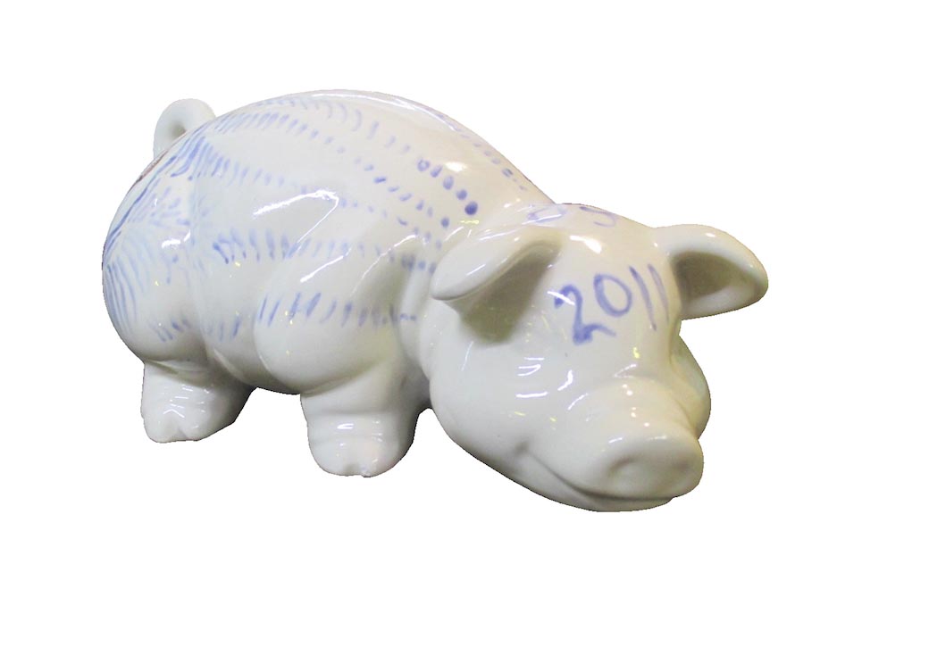 Escultura titulada "Puerco".