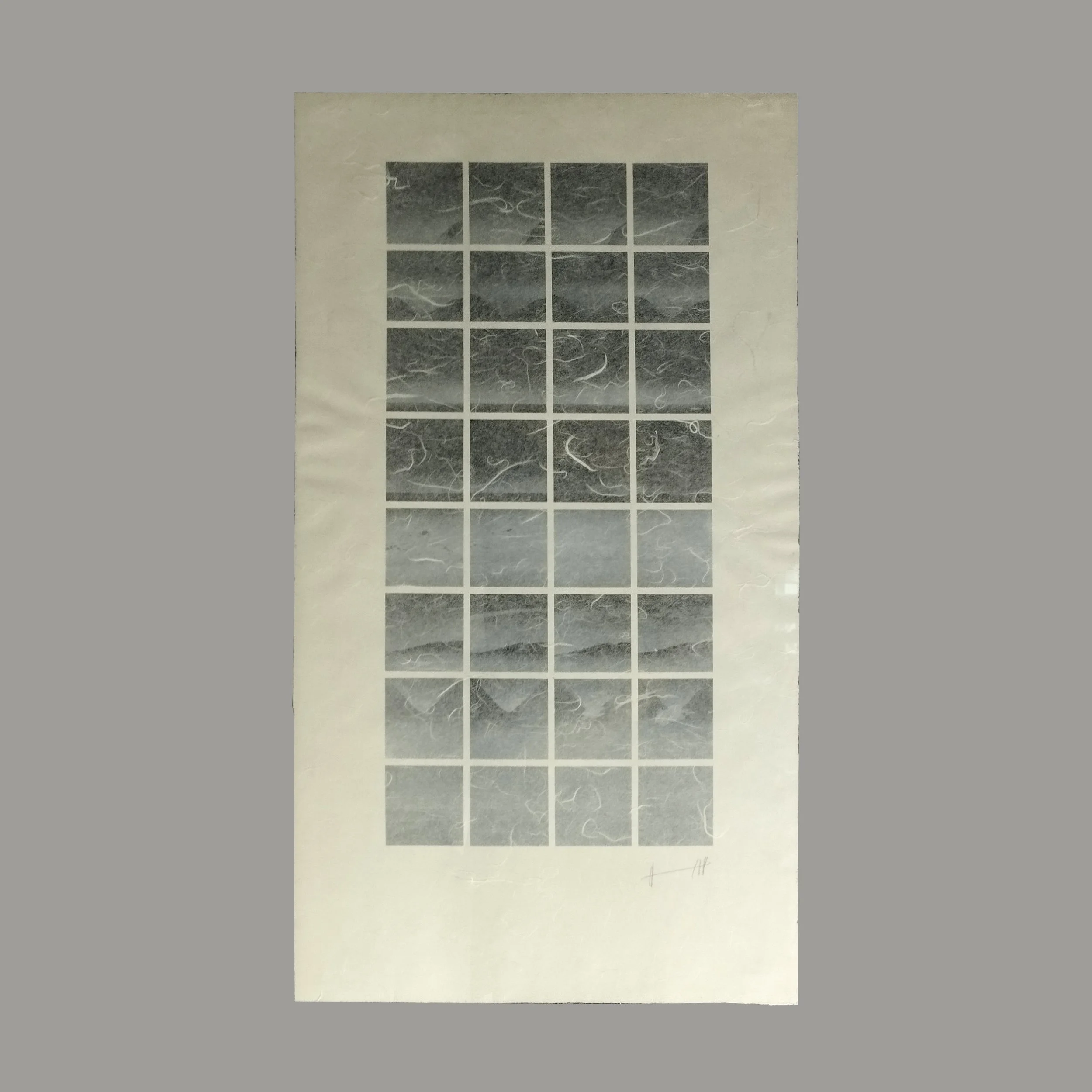   Jan Hendrix.  Sin título. Litografía sin número de tiraje. Firmada. Enmarcada.   