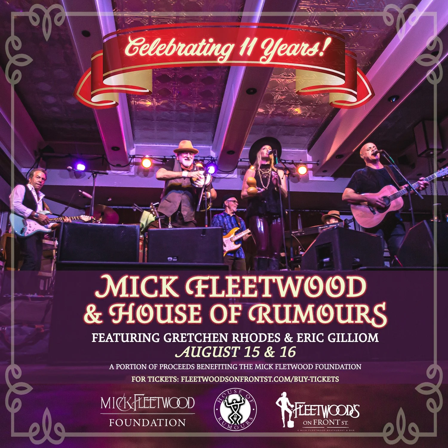 TICKETS — Fleetwood's On Front St.
