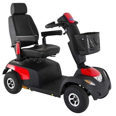 Invacare Comet Pro mobility scooter red