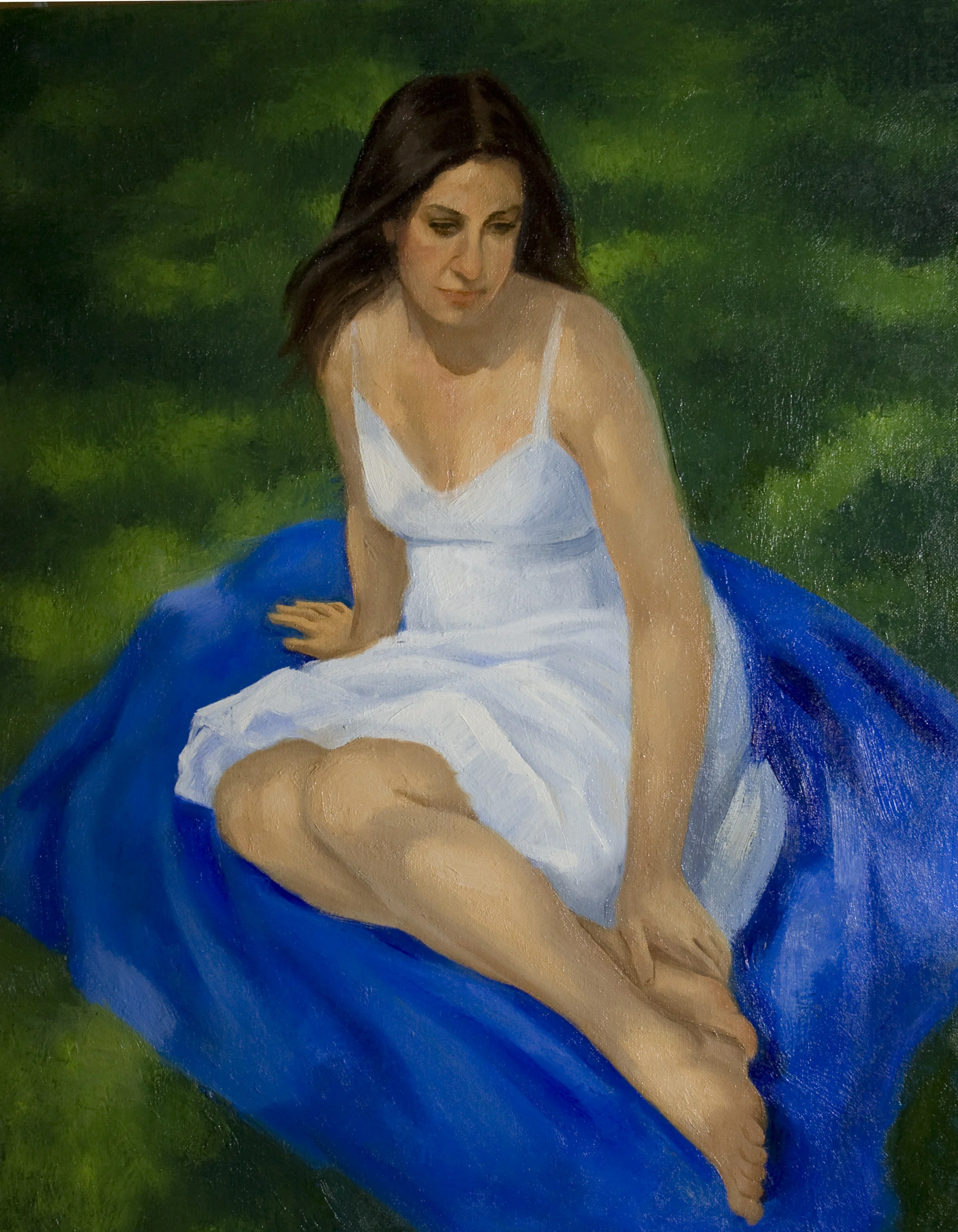 Audrey     Oil/panel 16" X 20"   2012