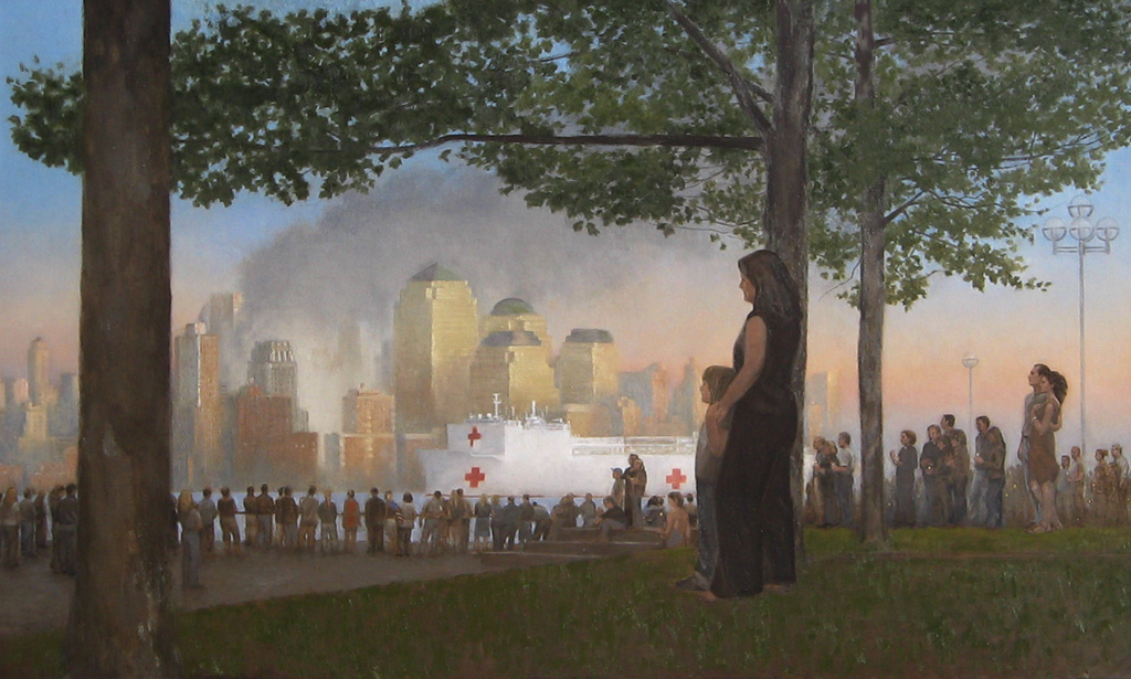 Comfort and Hope Oil on Canvas 36" X 60" 2006