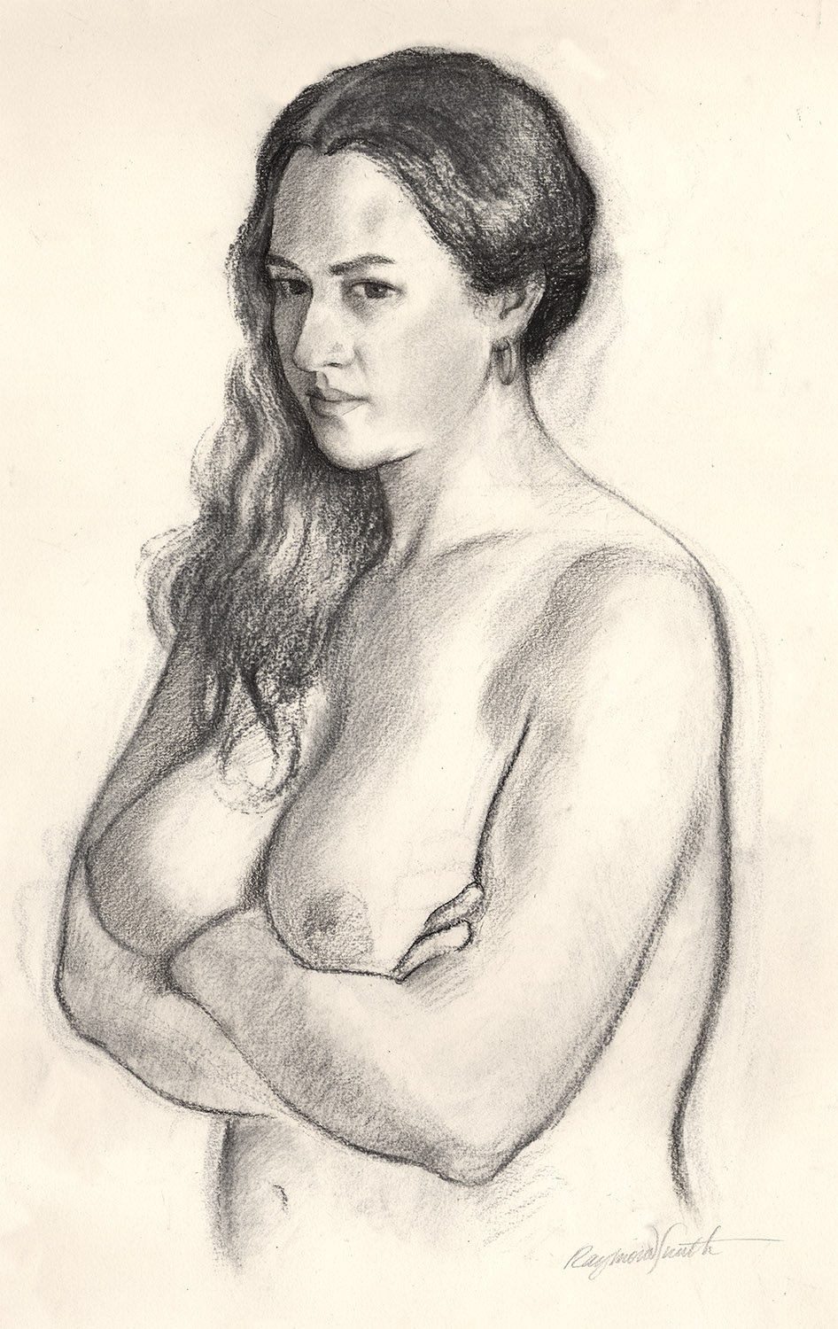 Kate T Charcoal 17" X 22" 2014