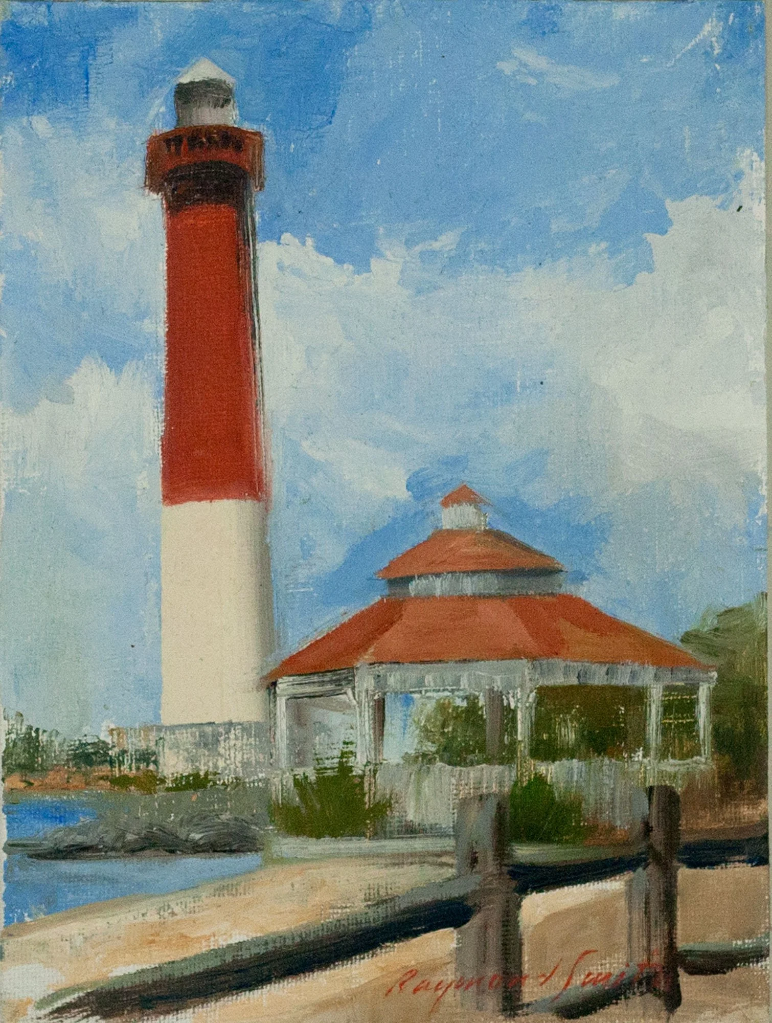    Barnegat Light    Oil/Panel&nbsp;&nbsp;6” X 8”&nbsp;&nbsp; 2020 