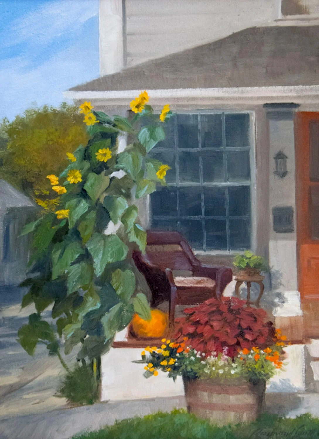    Clinton Street   &nbsp;Oil/Panel &nbsp;&nbsp;12” X 14”  2021    