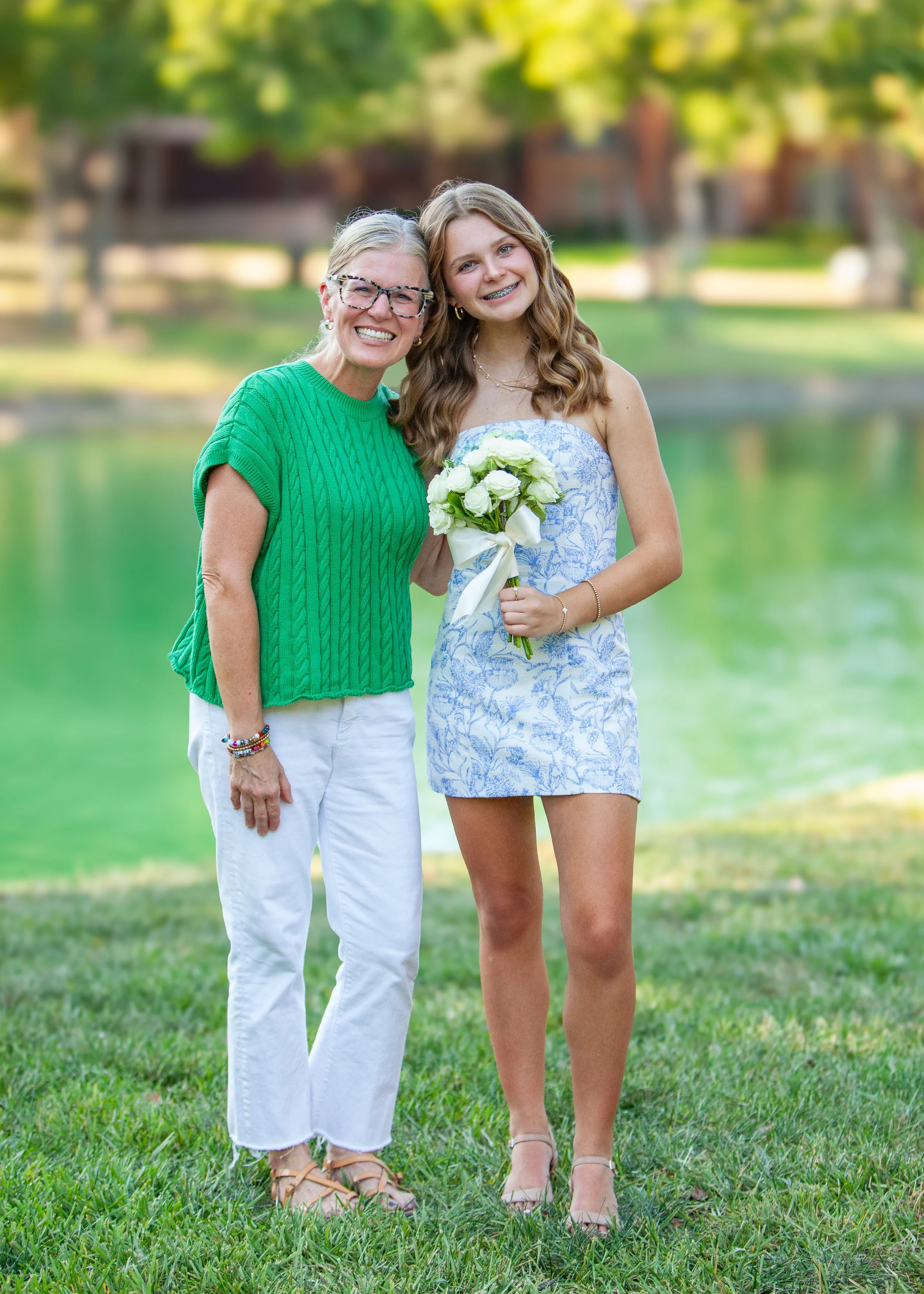 Livi & Mom HOCO 2024 Freshman.jpg