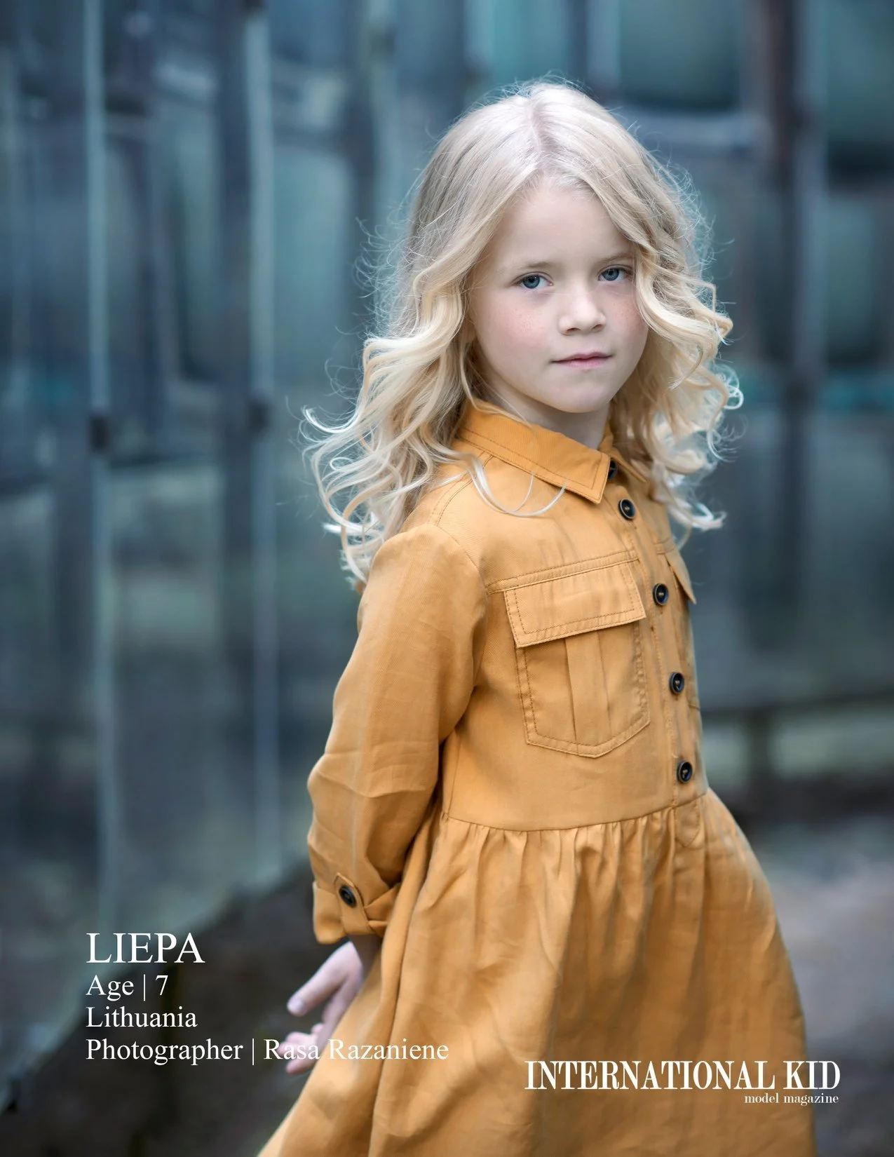 Exciting News: Liepa's Portrait Selected for 'International Kid' Magazine!