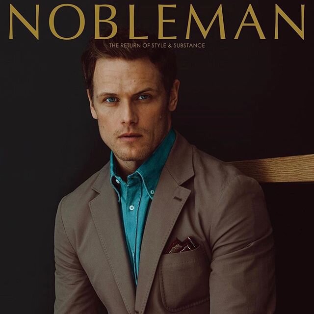 @samheughan for @noblemanmagazine wearing sterling silver by @phillipgavriel 🔗 swipe for bracelet details. #mensjewelry #celebritystyle #sterlingsilverjewelry #jewelry #editorialfashion