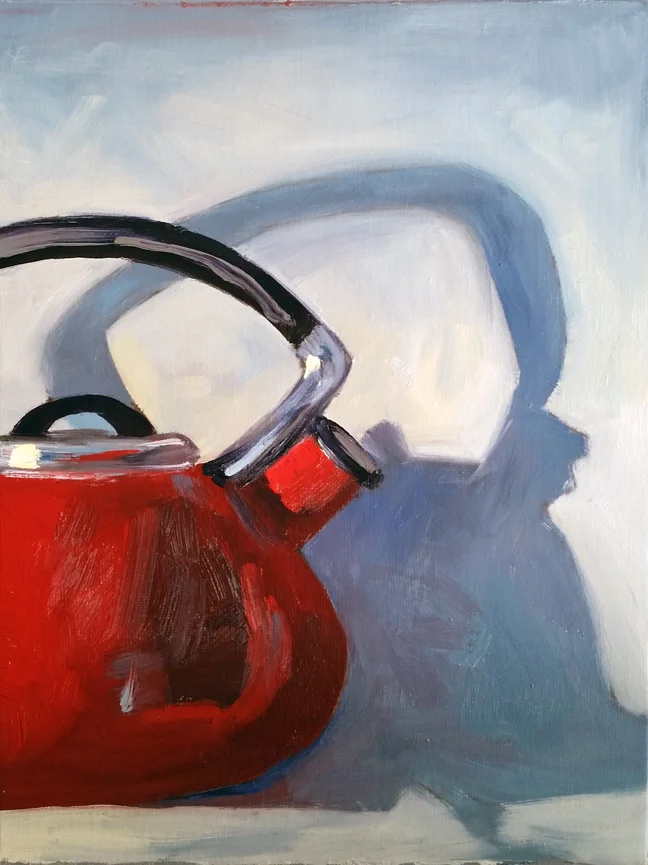 Red Tea Kettle