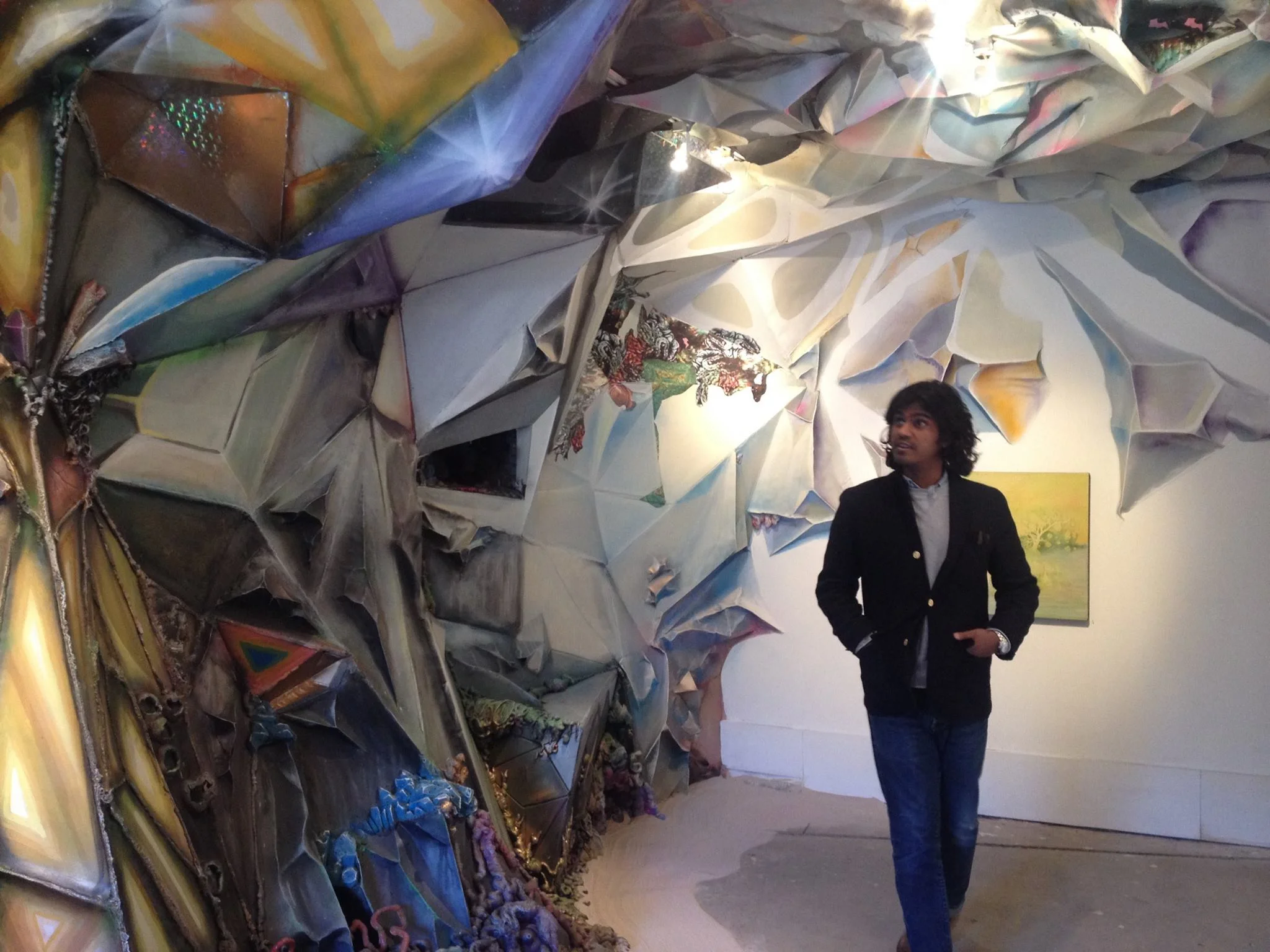 Neal Hollinger show at 1 Mile Gallery