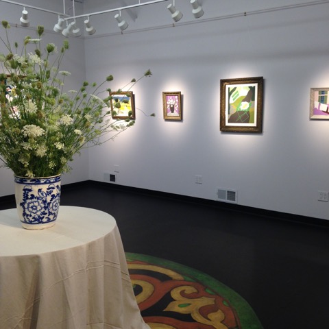  A recent exhibit of the work of Theresa Drapkin, of Hullabaloo sponsor Kingston Wine Co.