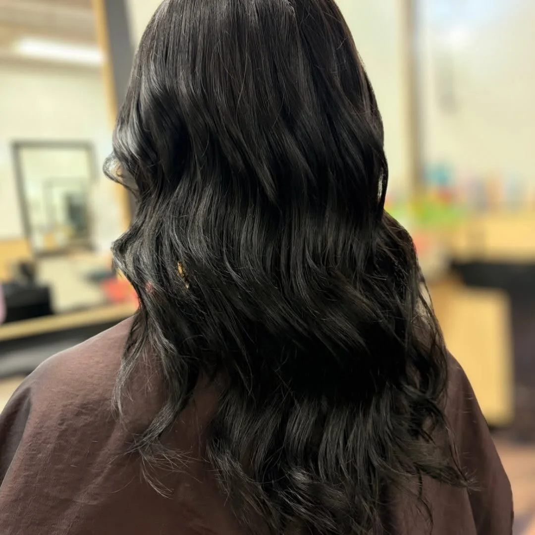 @hair.w.jesse Bringing dark and shiny brunettes to life 🤎 Our favourite kind of brunette 🤎 #haircolor #surfacehairhealth #sask #yxelocal #hairstylist