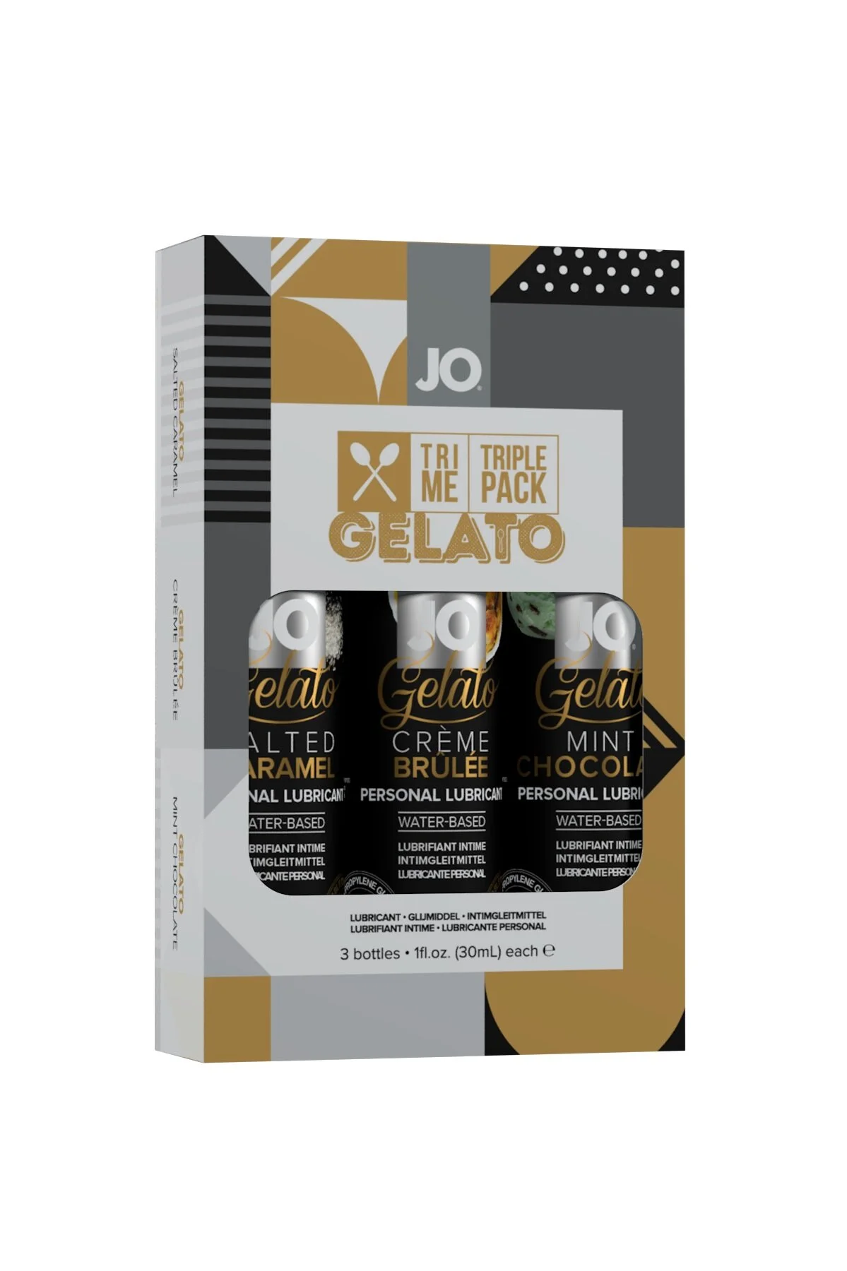 JO® Tri-Me Triple Packs - Gelato