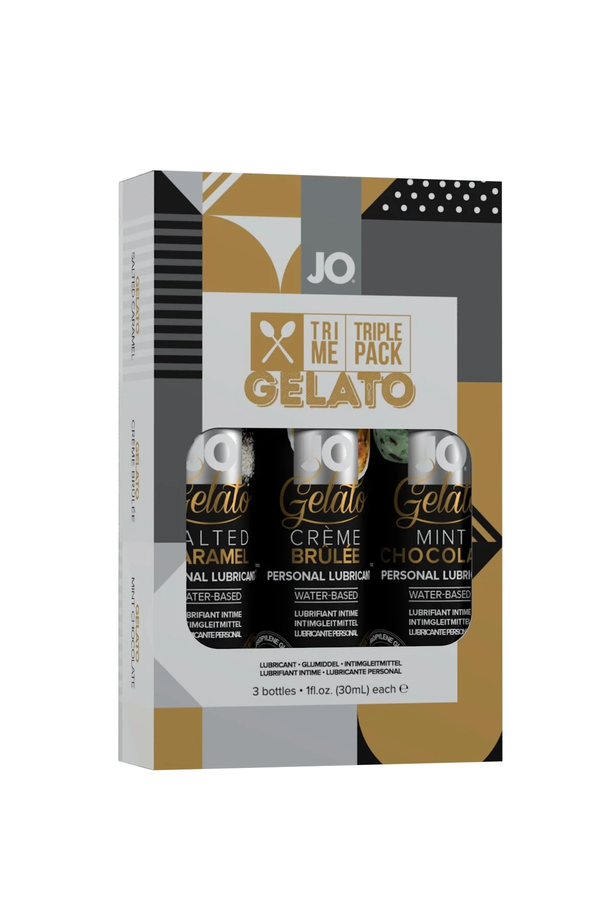 JO® Tri-Me Triple Packs - Gelato