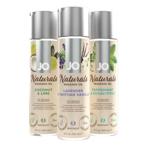 JO Naturals Massage Oil  System JO