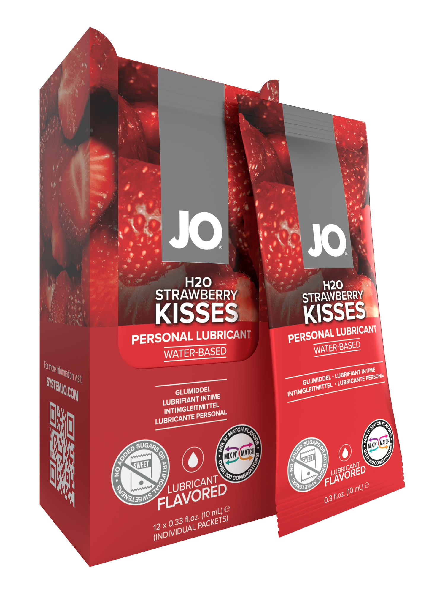 strawberry personal lubricant No Rinse Water-Based Personal Lubricant, Strawberry Flavored Lube, Intimate  Longlasting Non-Sticky Gel for Couples Massage (Strawberry) main image 1