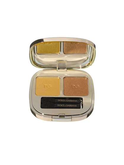 Gold is the ultimate metallic: It brightens the eyes and gives any skin tone—from ultrapale to superdark—a sunny glow. (Though darker tones should go for a bronzy gold rather than a yellowish one.) Use gold shadow on lids as a base for dark liner.